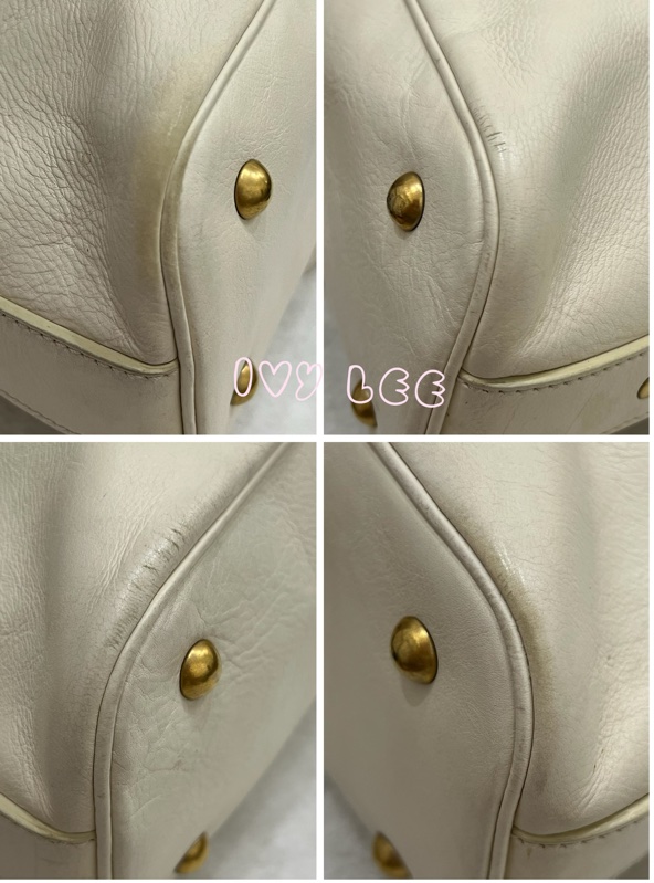 SAINT LAURENT  YSL Muse Toe 象牙色 白色 手提包 單肩包 正品 二手精品-21