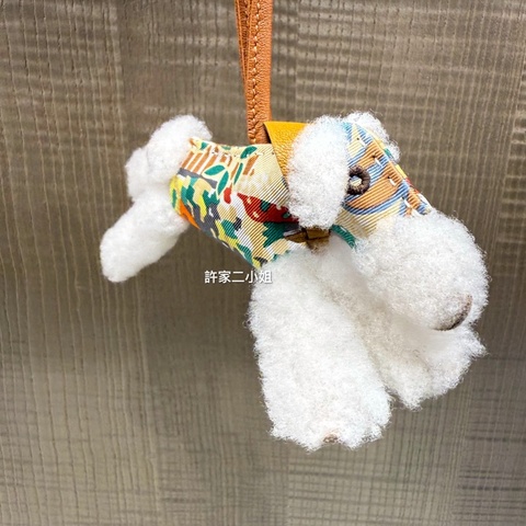 Hermes 98新 Budy charm 狐狸梗犬