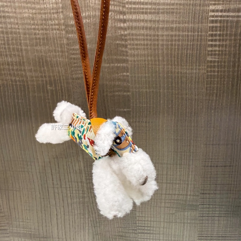 Hermes 98新 Budy charm 狐狸梗犬-4