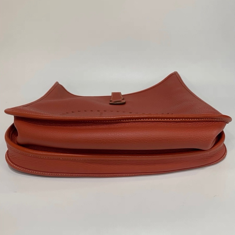 Hermes Evelyne 伊芙琳 33 框P 12年 togo 磚紅色-2