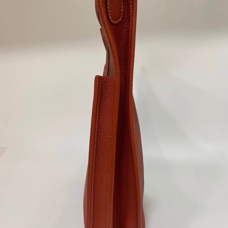 Hermes Evelyne 伊芙琳 33 框P 12年 togo 磚紅色-3