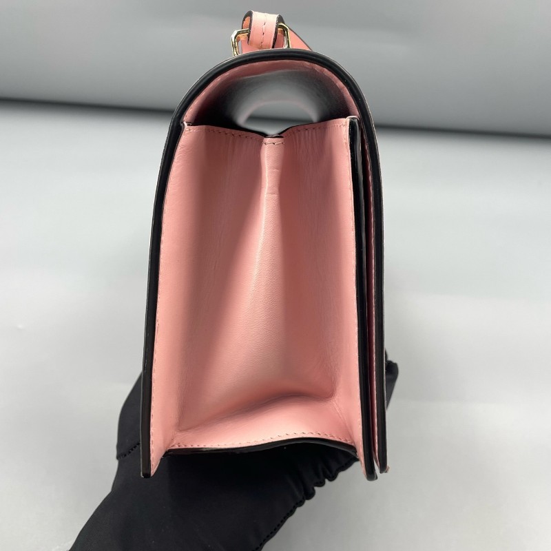 LOEWE羅意威女包巴塞羅那中號粉色 肩背包斜背包-3