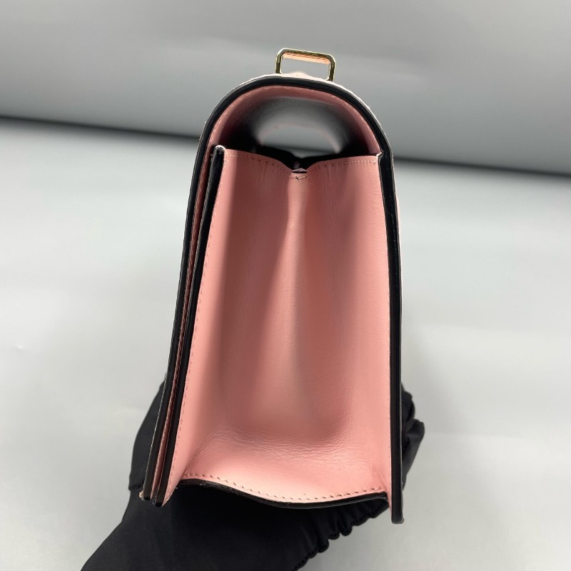 LOEWE羅意威女包巴塞羅那中號粉色 肩背包斜背包-4