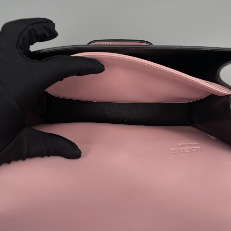 LOEWE羅意威女包巴塞羅那中號粉色 肩背包斜背包-8