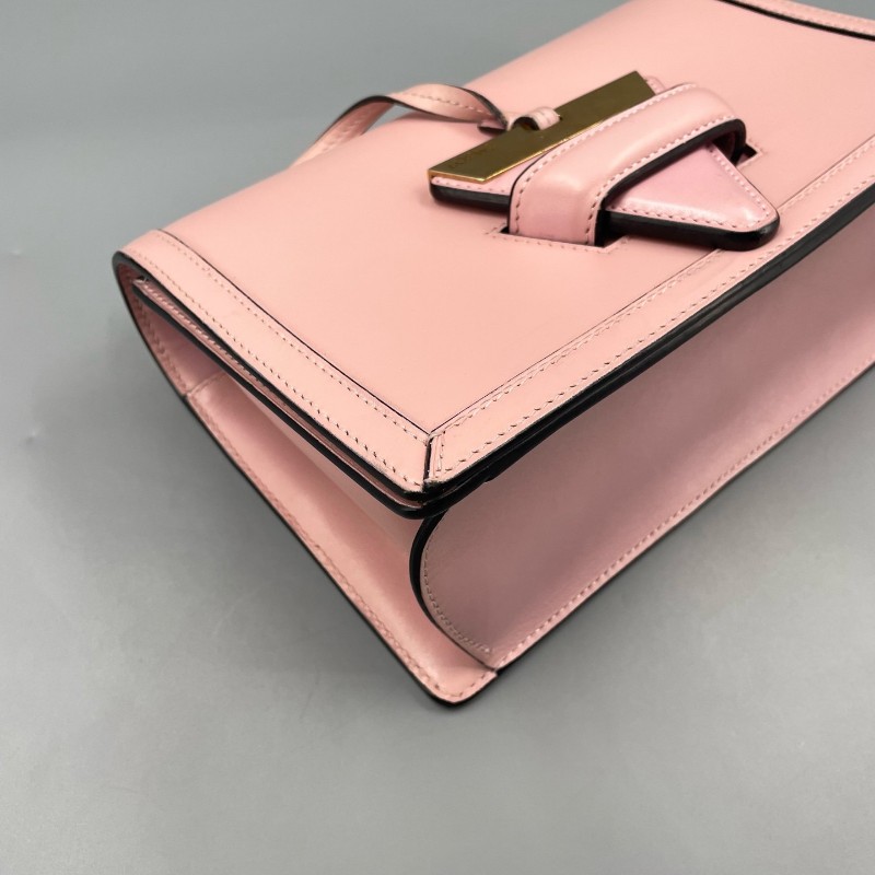 LOEWE羅意威女包巴塞羅那中號粉色 肩背包斜背包-9