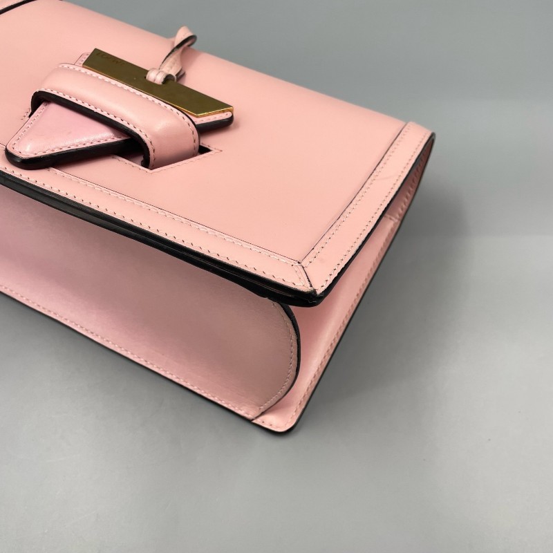 LOEWE羅意威女包巴塞羅那中號粉色 肩背包斜背包-10