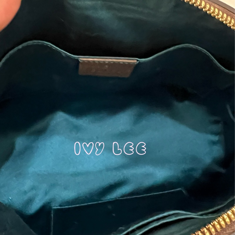 GUCCI 古馳 499621  經典Ophidia系列GG帆布印花拉鍊側肩包 斜背包 貝殼包 正品 二手精品-9