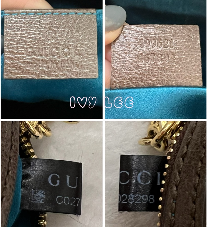 GUCCI 古馳 499621  經典Ophidia系列GG帆布印花拉鍊側肩包 斜背包 貝殼包 正品 二手精品-17
