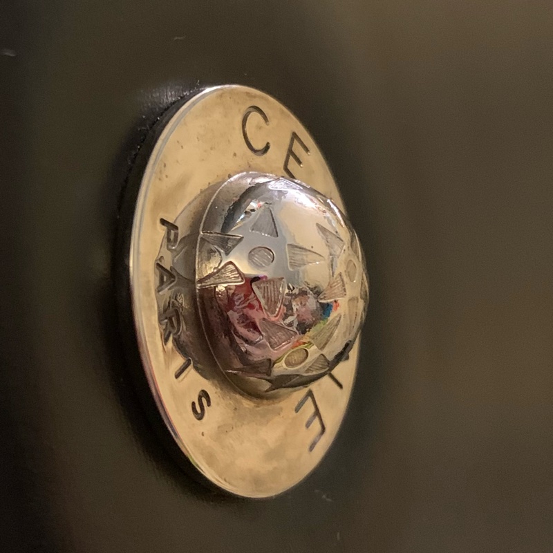 Celine黑銀Kelly 星球 皮革手提包 單肩背包 絕版中古包-16