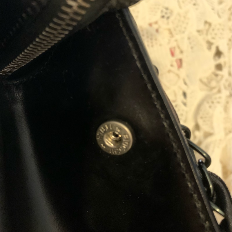 Celine黑銀Kelly 星球 皮革手提包 單肩背包 絕版中古包-18