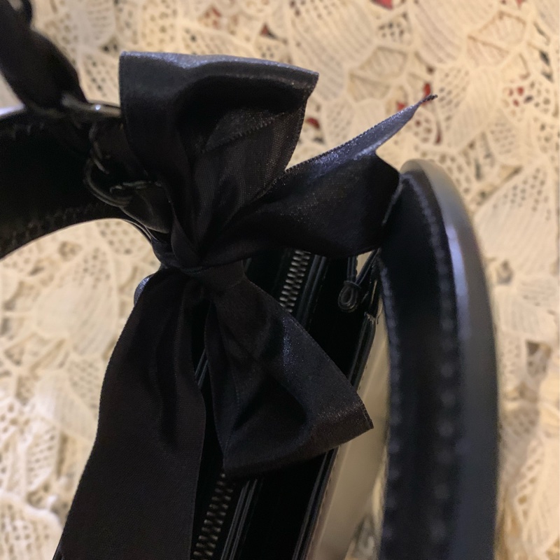 Celine黑銀Kelly 星球 皮革手提包 單肩背包 絕版中古包-22