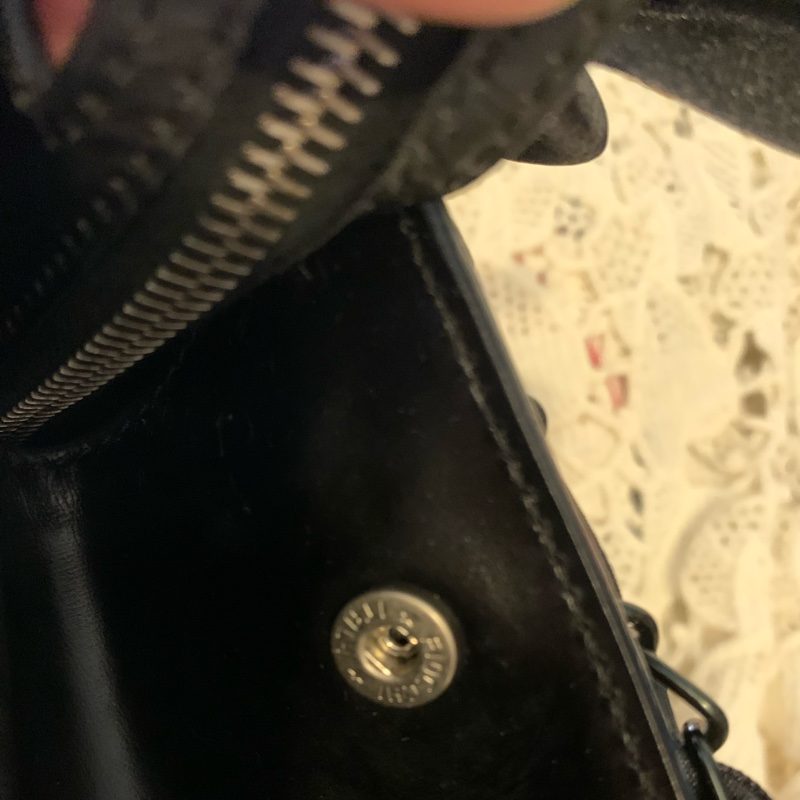 Celine黑銀Kelly 星球 皮革手提包 單肩背包 絕版中古包-26