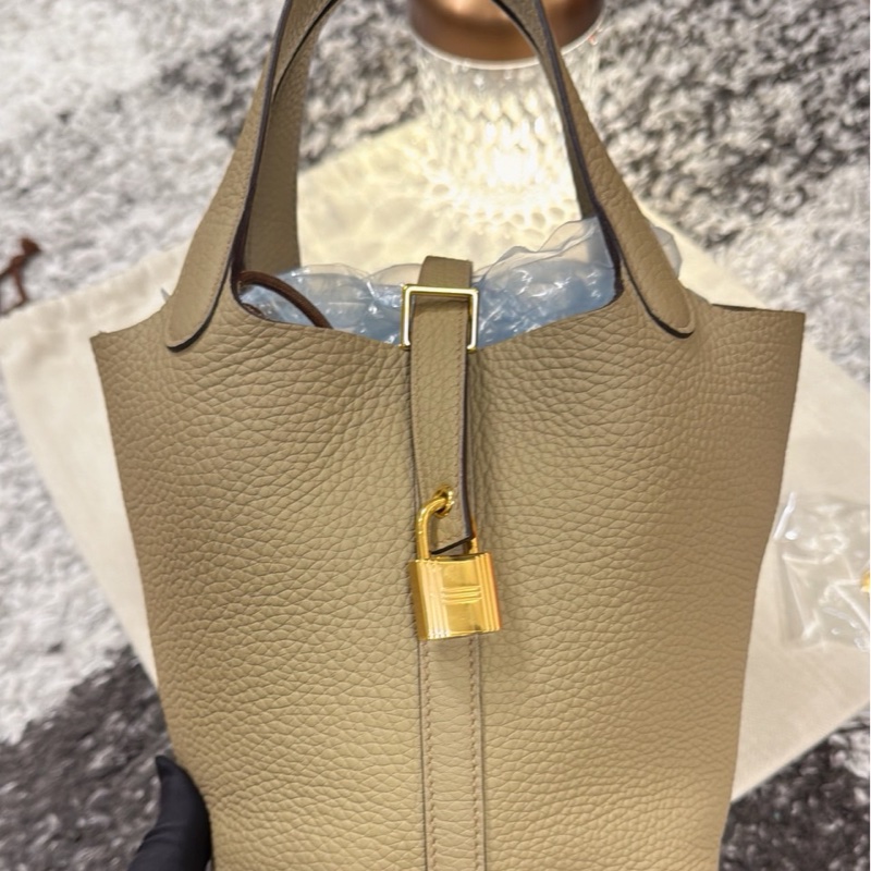 Hermes picotin 18 瑪爾法米菜籃子 8Q仙女色 🧚🏻‍♀️W刻 超甜低於櫃價囉-3