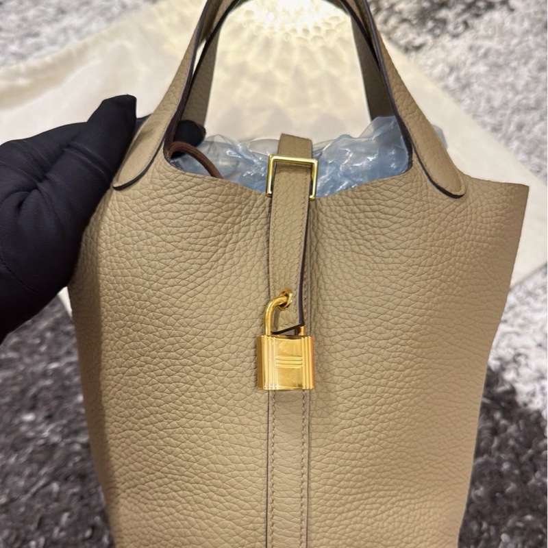 Hermes picotin 18 瑪爾法米菜籃子 8Q仙女色 🧚🏻‍♀️W刻 超甜低於櫃價囉-4