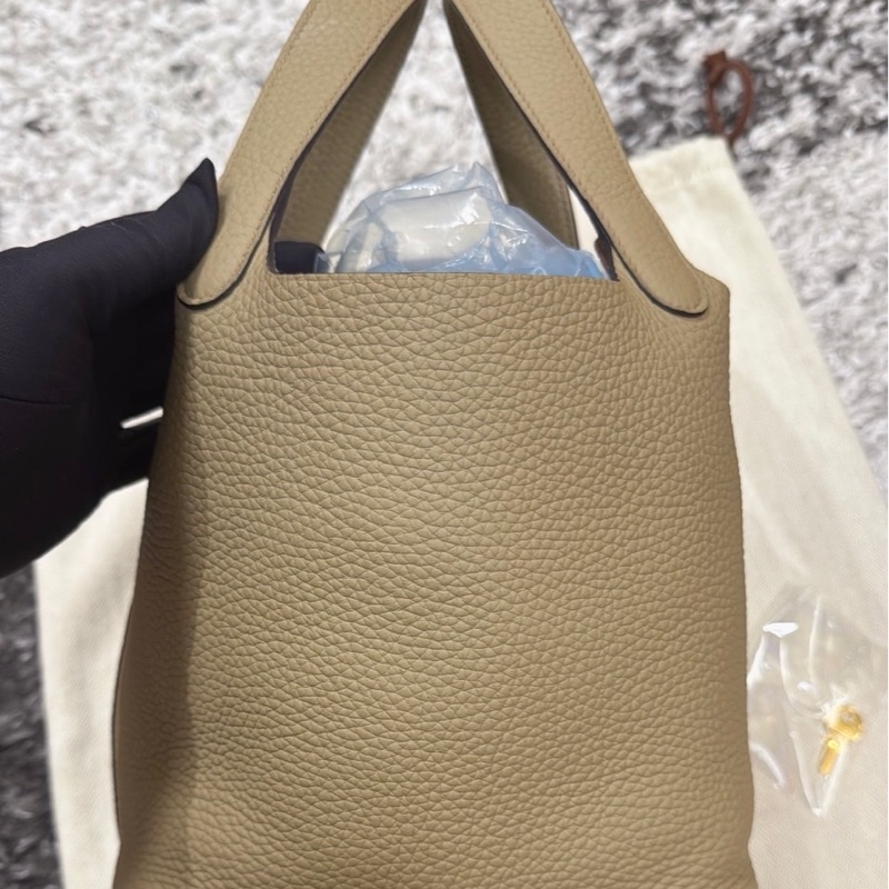 Hermes picotin 18 瑪爾法米菜籃子 8Q仙女色 🧚🏻‍♀️W刻 超甜低於櫃價囉-6
