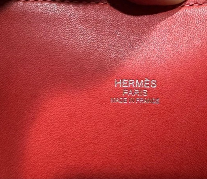 Hermes Bolide 31 銀扣 橘紅 TC 皮-9