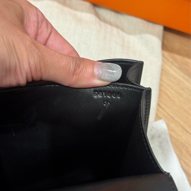 Hermes mini Constance 黑epson 玫瑰金扣-12