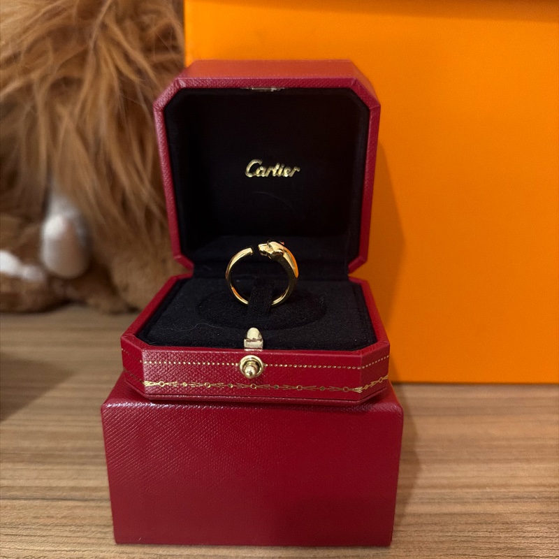 Cartier 小豹戒 細版-0