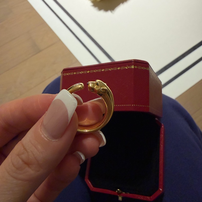 Cartier 小豹戒 細版-3
