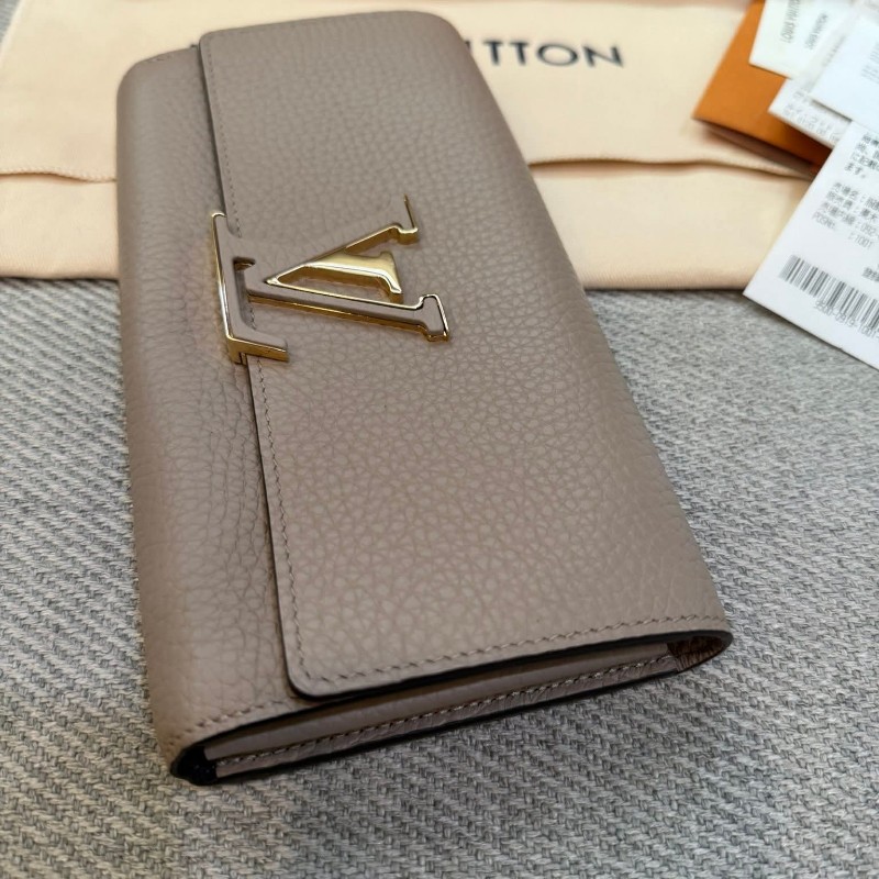 Lv capucines 長夾芯片款-7