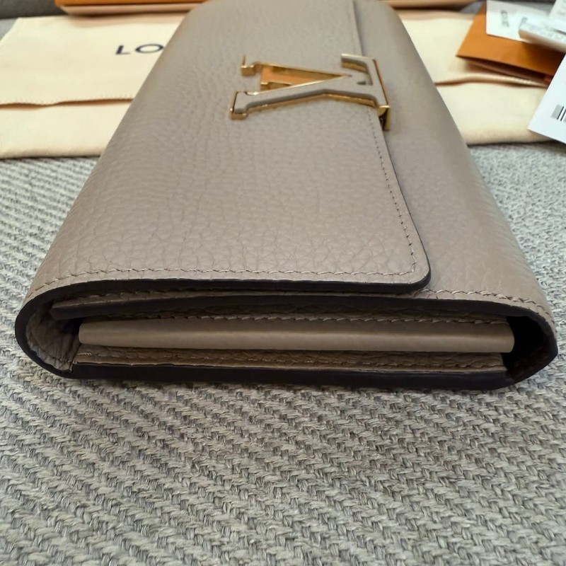 Lv capucines 長夾芯片款-12