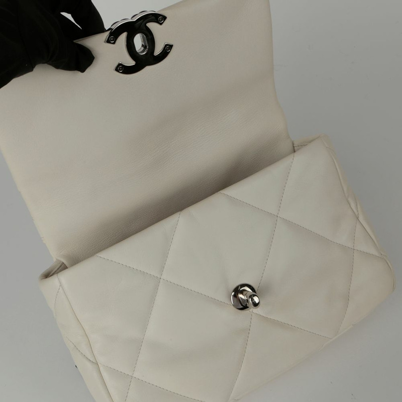 CHANEL 中號 19 號托特單肩包-10