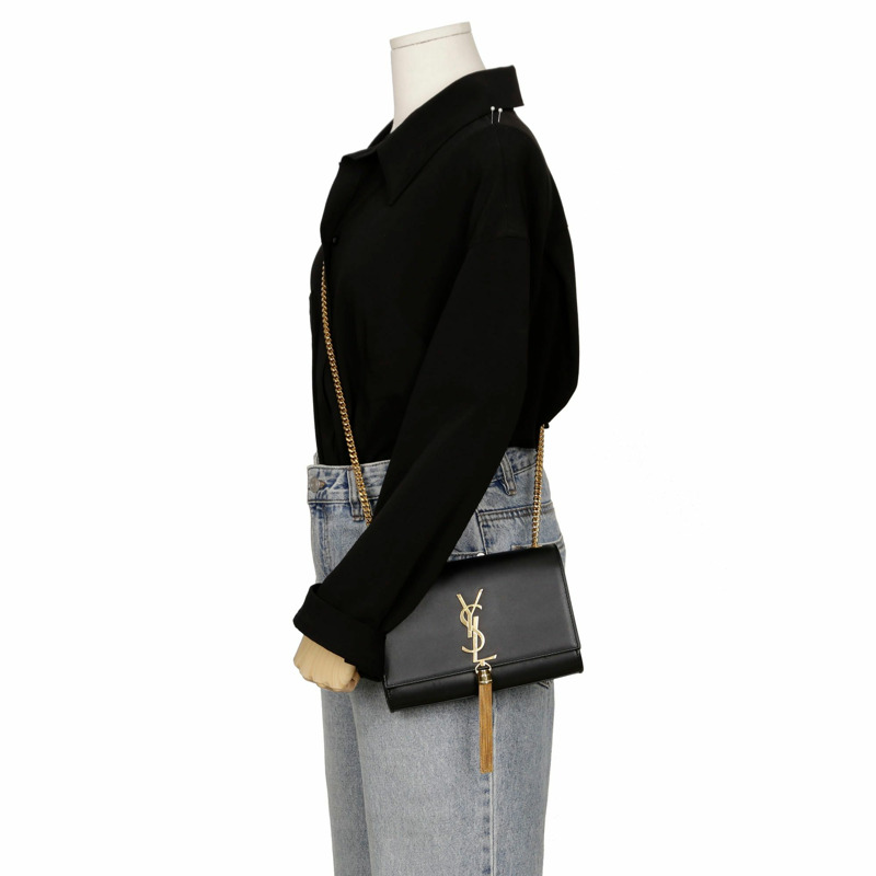 SAINT LAURENT Kate 小號肩斜背包-14