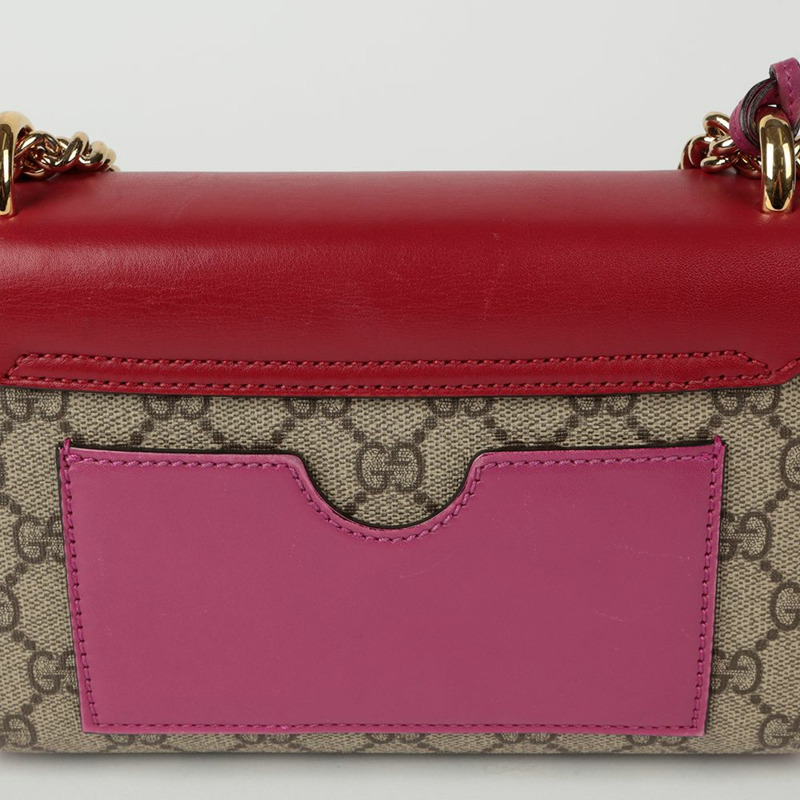 GUCCI 掛鎖小號鏈條單肩斜背包 409487-5