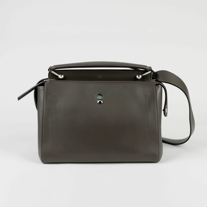 FENDI Dotcom 中型單肩托特包-0