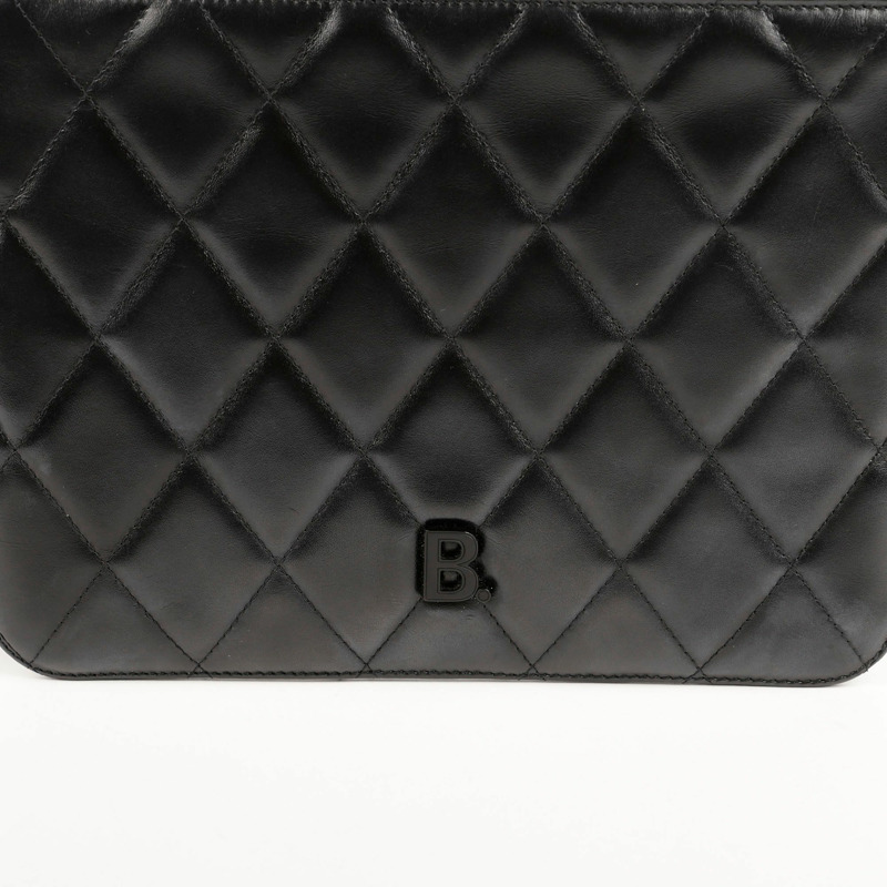 BALENCIAGA 617787 B 標誌絎縫手包-2