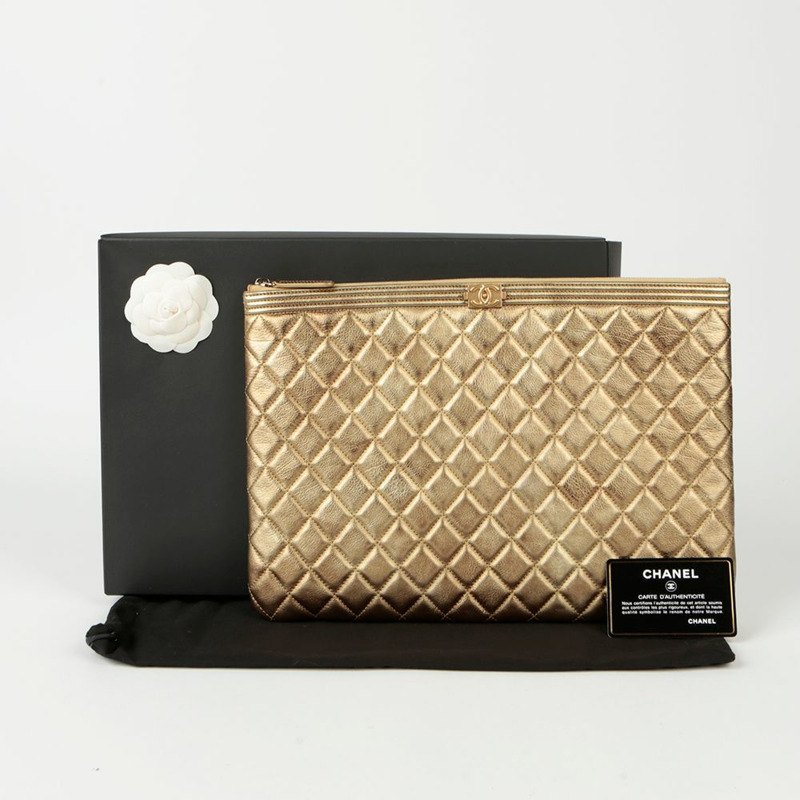 【包稅】CHANEL 男童大號手拿包-0