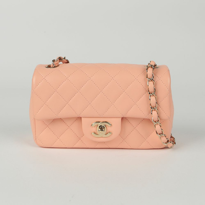 CHANEL 經典新款迷你翻蓋肩斜背包-1