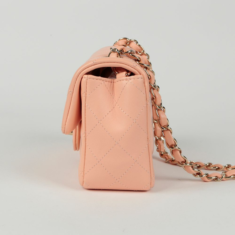 CHANEL 經典新款迷你翻蓋肩斜背包-4