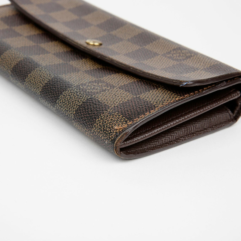 LOUIS VUITTON Sarah Wallet 長版皮夾-6