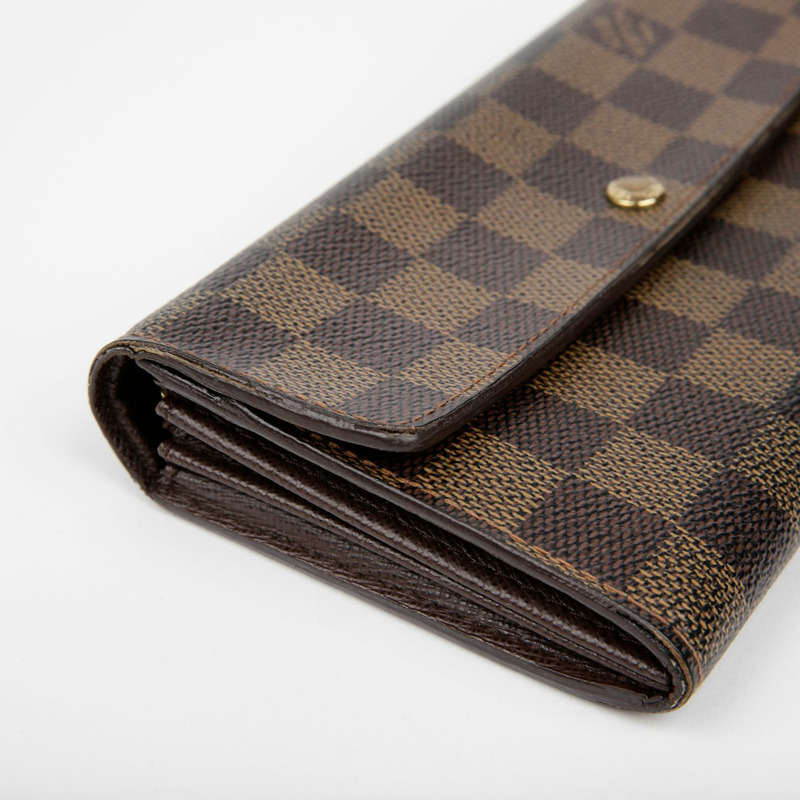 LOUIS VUITTON Sarah Wallet 長版皮夾-7