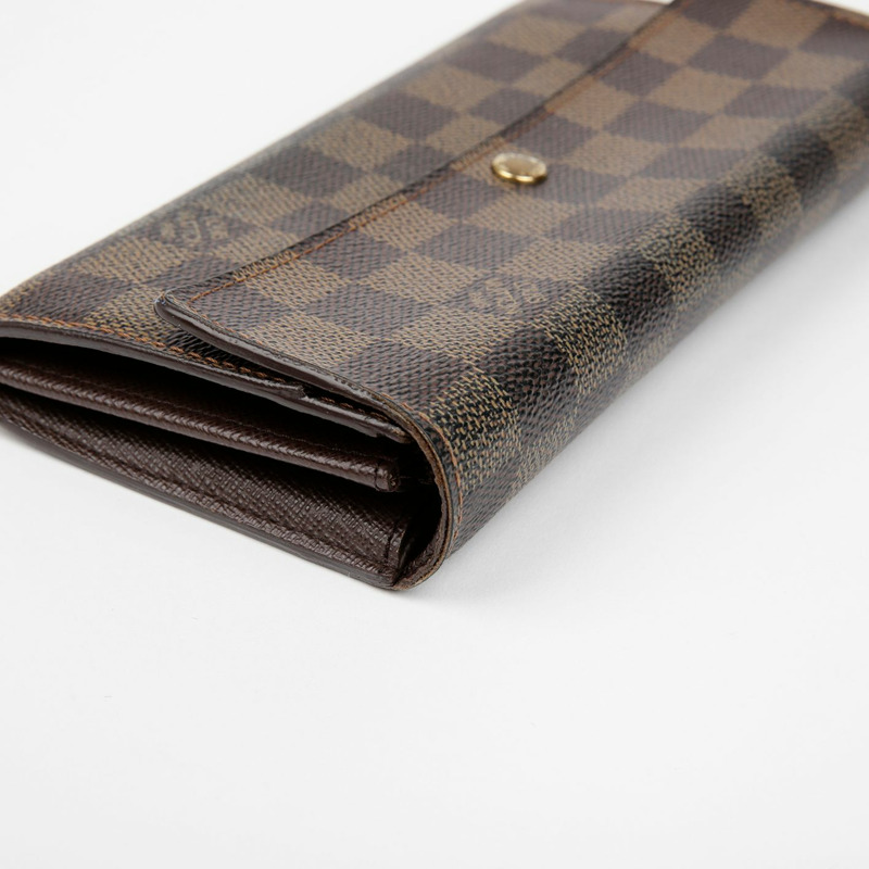 LOUIS VUITTON Sarah Wallet 長版皮夾-9