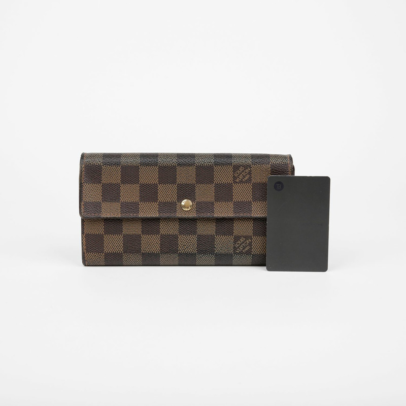 LOUIS VUITTON Sarah Wallet 長版皮夾-12