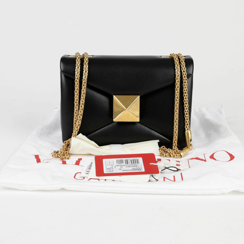 VALENTINO 單鉚釘鏈單肩斜背包