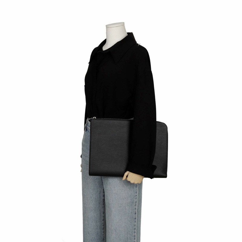 LOUIS VUITTON Pochette Jour GM 手拿包-11