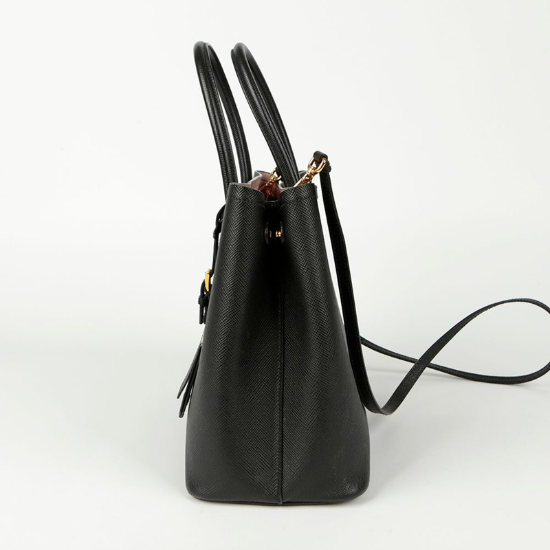 PRADA Duble 小型托特單肩包-4