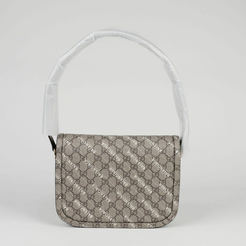 【包稅】GUCCI Balenciaga Hacker Project Horsebit 1955 小號單肩包-3