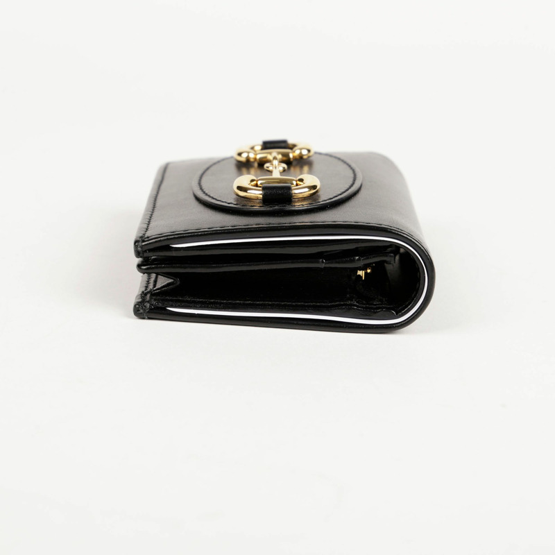 GUCCI Horsebit 1955 卡包錢包 621887-5