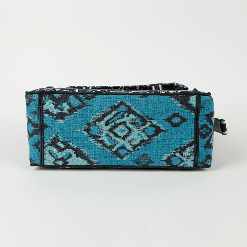 【包稅】DIOR 刺繡棕櫚樹圖案露營斜背包-6