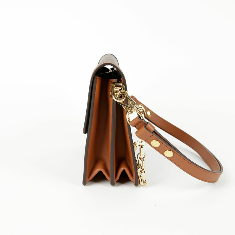 LOUIS VUITTON 海豚字母帆布肩背包 MM 尺寸-4