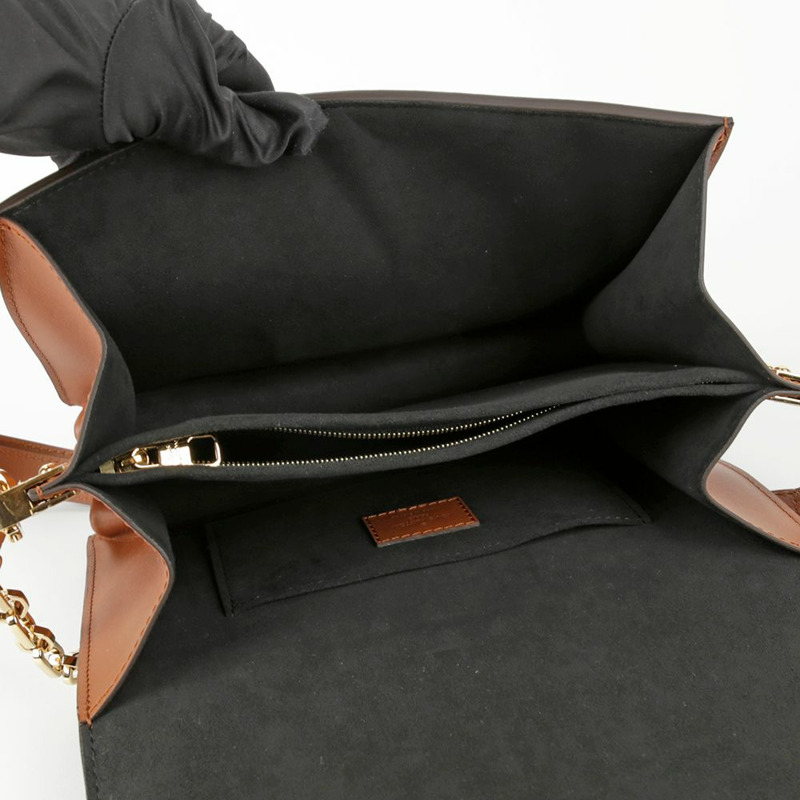 LOUIS VUITTON 海豚字母帆布肩背包 MM 尺寸-9