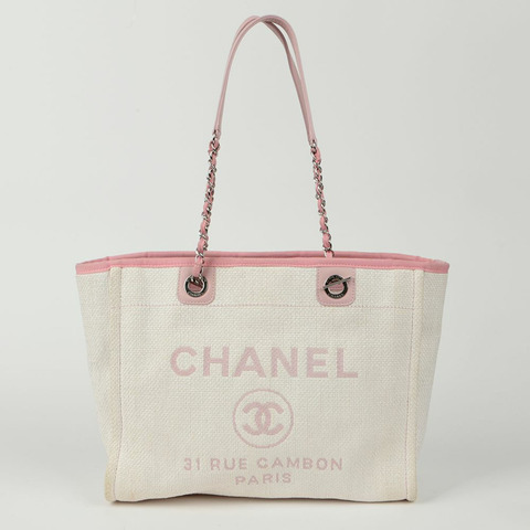 CHANEL Deauville 中型托特單肩包