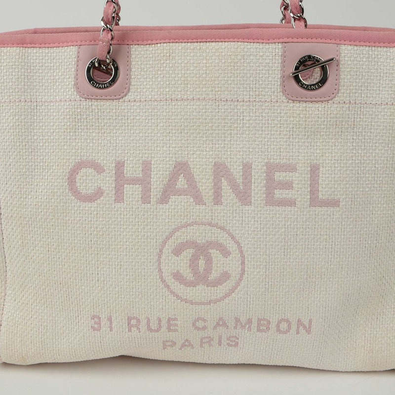 CHANEL Deauville 中型托特單肩包-1