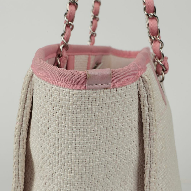 CHANEL Deauville 中型托特單肩包-4