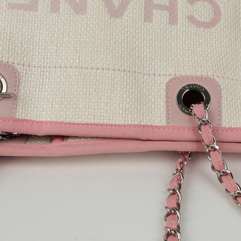 CHANEL Deauville 中型托特單肩包-8
