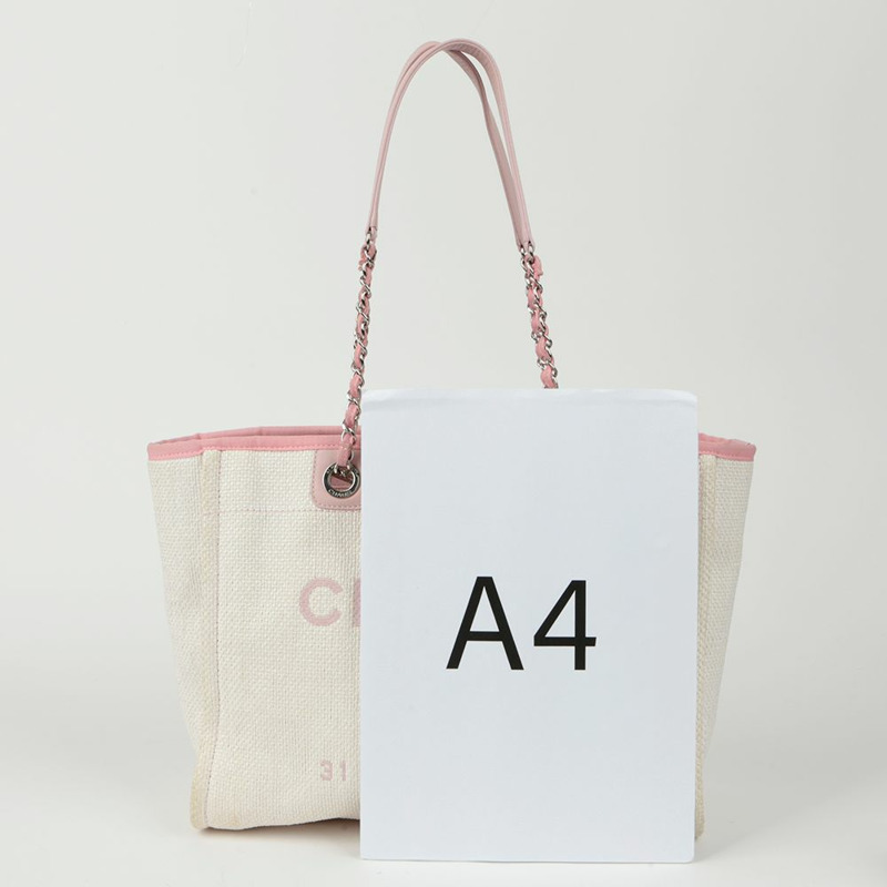 CHANEL Deauville 中型托特單肩包-9